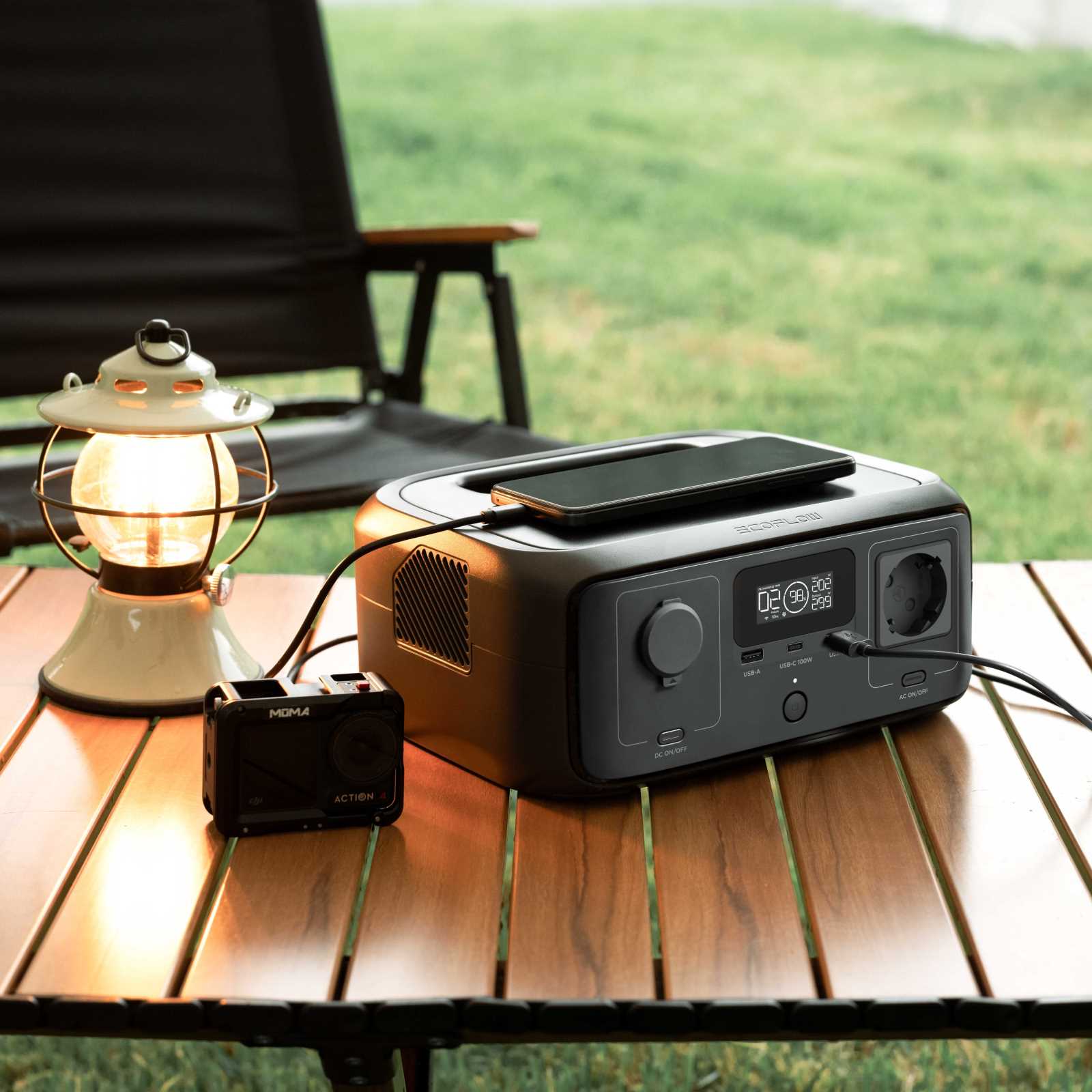 Преносима зарядна станция: зарядни станции цени, капацитет и изходи за 12в и 220в