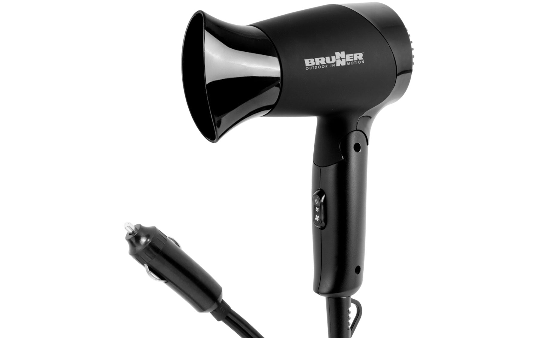 Сешоар за кола 12V сгъваем с Soft-Touch корпус, модерен дизайн и чанта за къмпинг | GoCampy.com