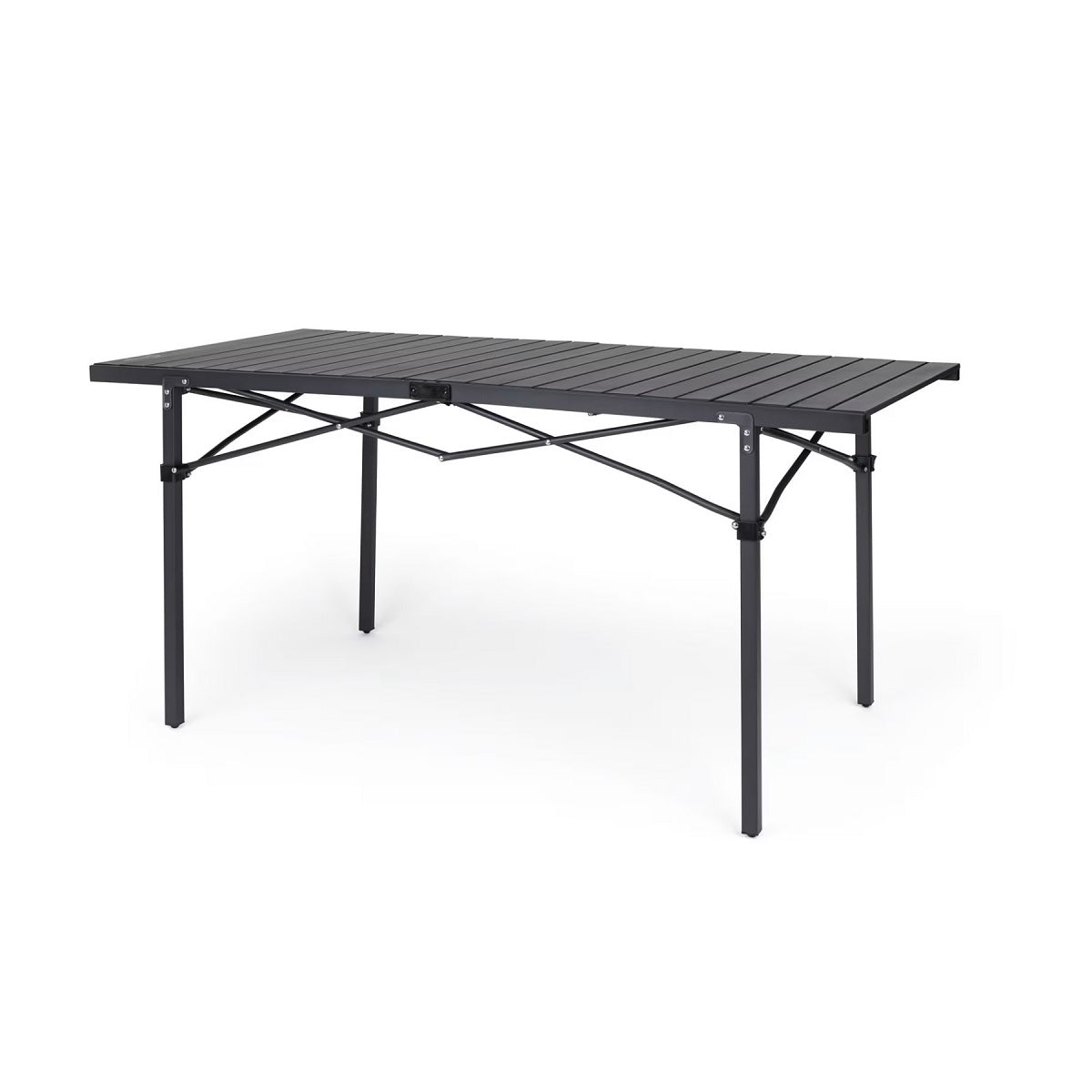 Голяма преносмиа маса за къмпинг сгъваема Berger, алуминий. Folding portable camping table