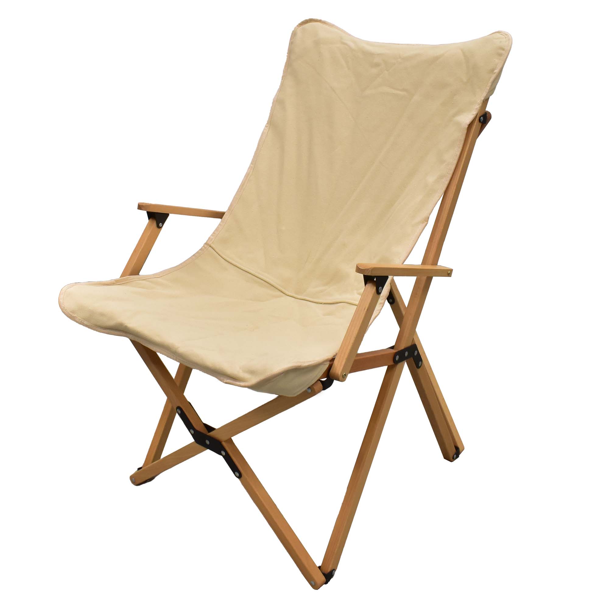 Сгъваем стол за къмпинг от дърво. Ретро стил с здраве текстил. Wooden folding chair for camping. boho style. Стил Бохо