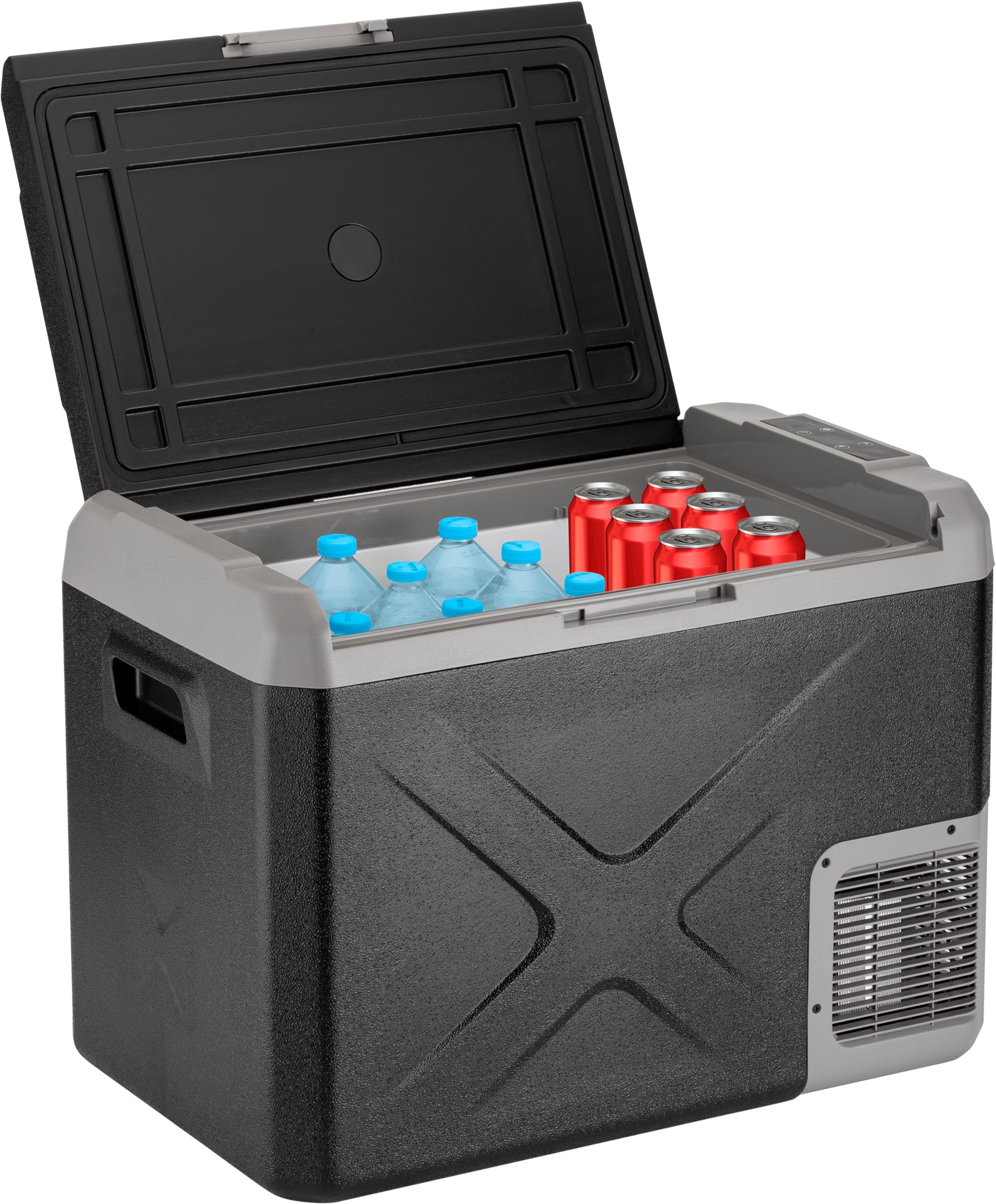 Компресорен Хладилник преносим Марка BRUNNER с компресор LG. Фризер, залежда за минути, ток, кола. Compressor freezer portable.