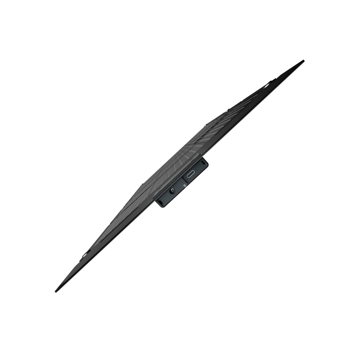 Преносим сгъваем соларен панел EcoFlow 45W за зареждане на устройства по време на къмпинг.