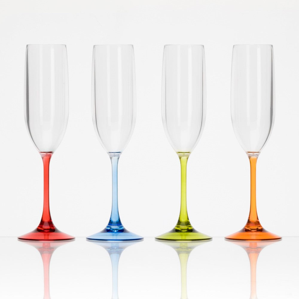 Чаши за къминг нечупливи за шампаснко, просеко или вино. Flamefield. Polycarbonate glasses for champagne prosecco and wine. ideal for camping and camper кемпер