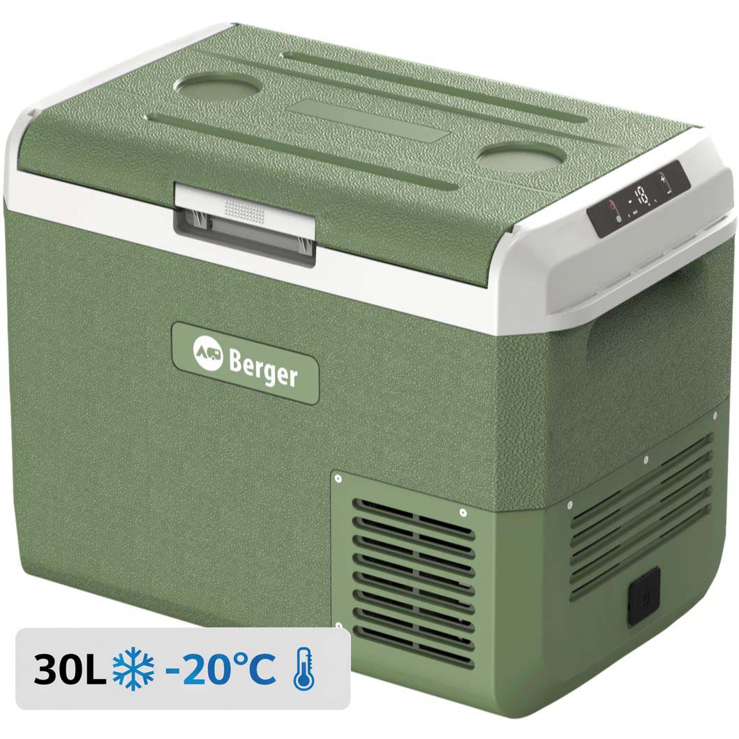 Компресорен хладилник за кола BERGER EPL 30 литра – BERGER EPL 30L compressor car fridge