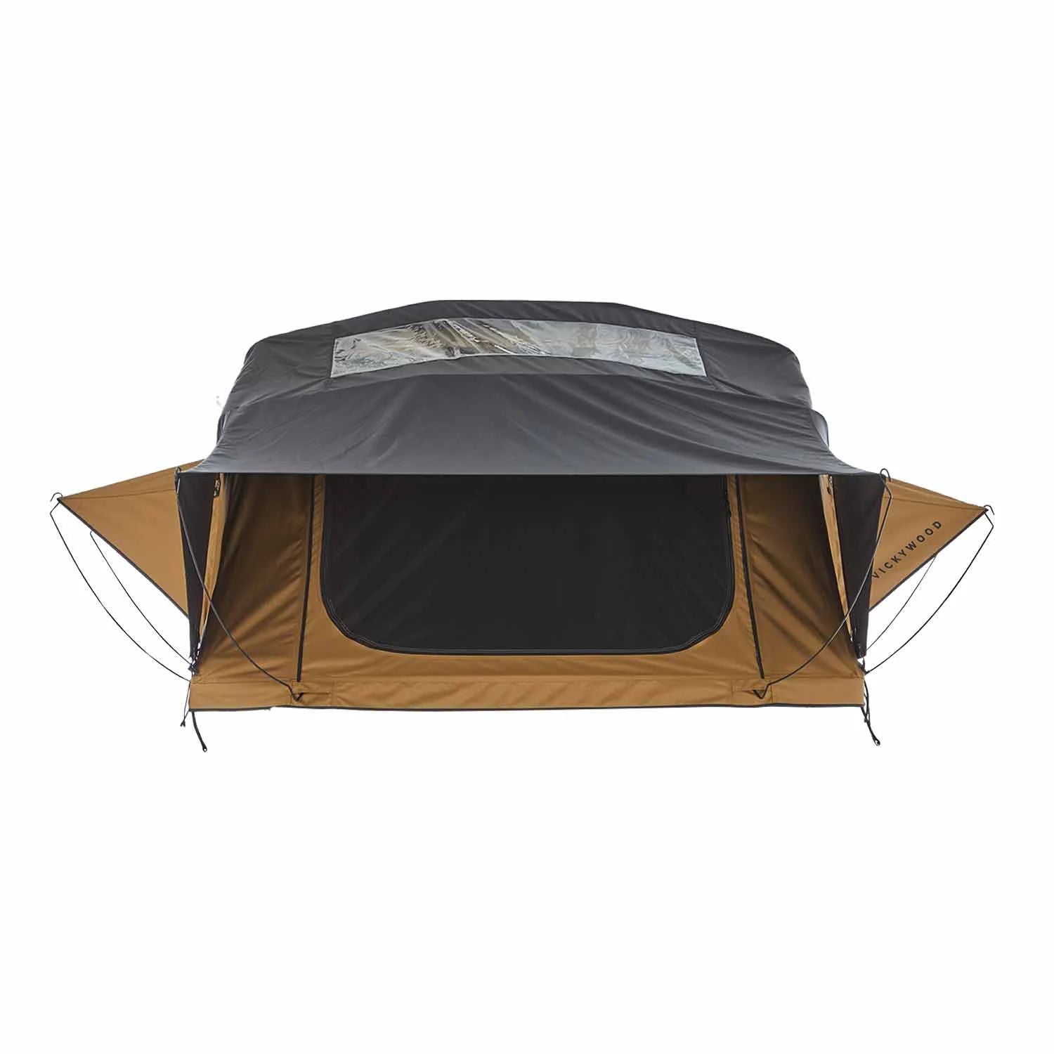 Покривна палатка за кола VICKYWOOD BIG WILLOW 4.0 разгъната стс стълба Rooftop tent