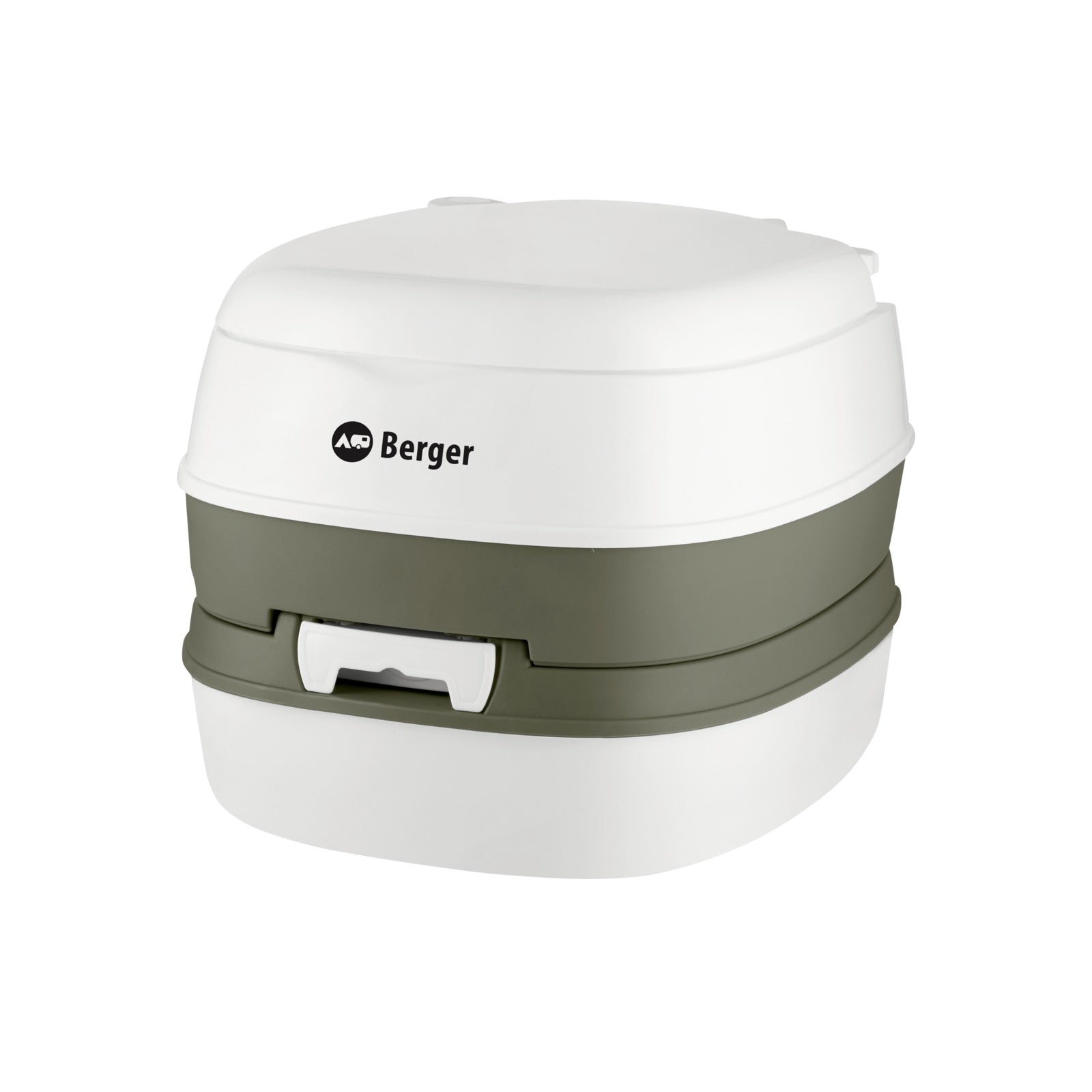 Мобилна химическа тоалетна за къмпинг Berger WC Comfort, преносима и компактна, подходяща за пътуване и приключения на отлична цена.