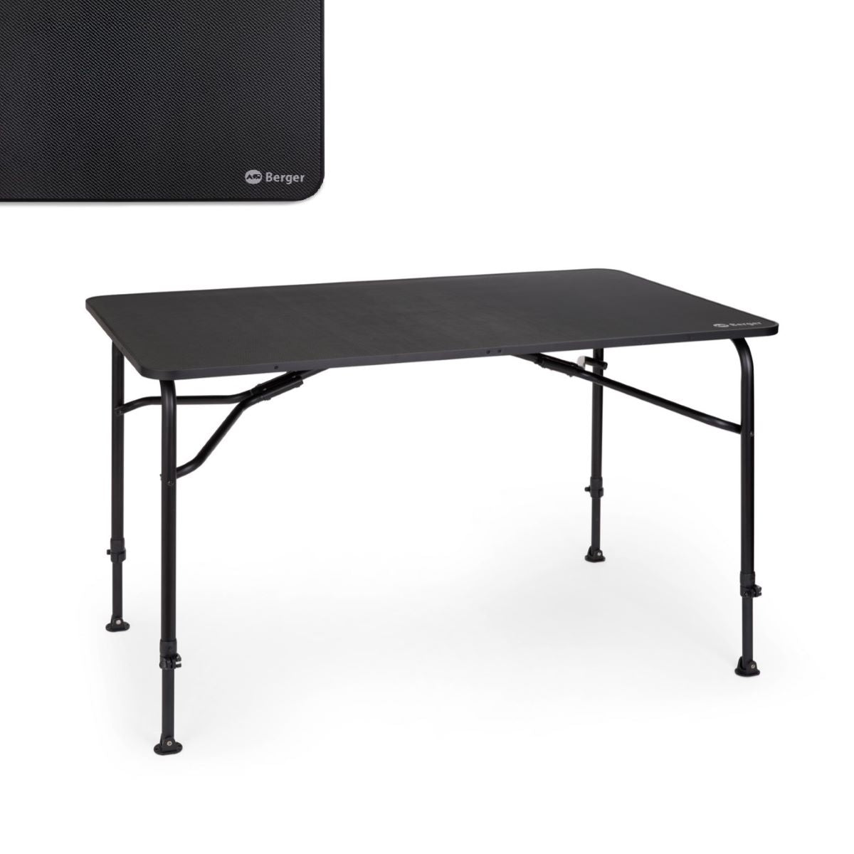 Berger Carbonoptic Klapptisch, 3 Größen