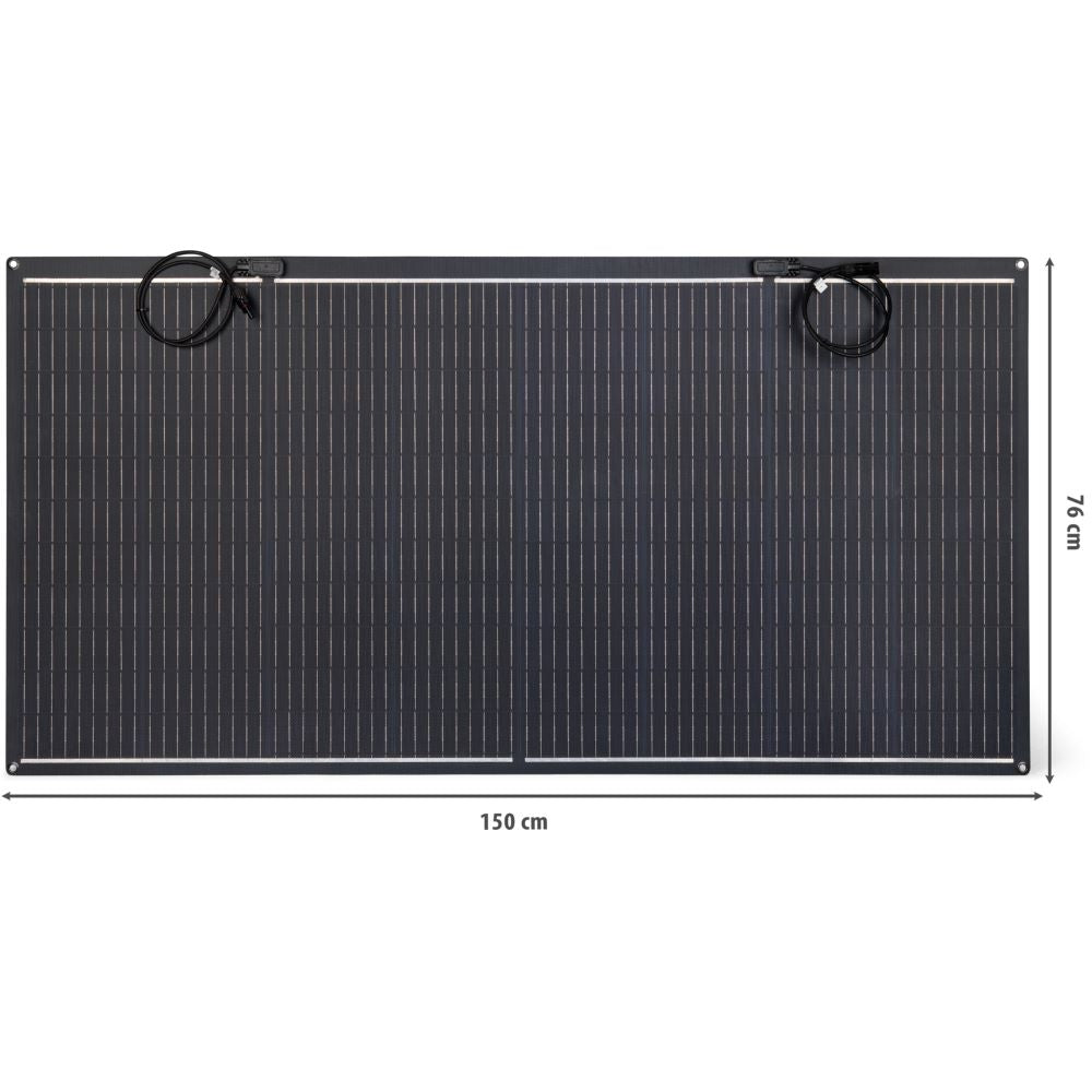 Гъвкав соларен панел Berger FX200 200W за кемпери и лодки / Berger FX200 200W flexible solar panel ideal for camper and boats
