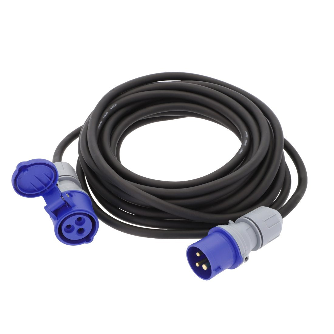 CEE Удължител Berger, 16A, 2.5 mm², евробукса - аксесоари за къмпинг и кемпери, IP44 защита