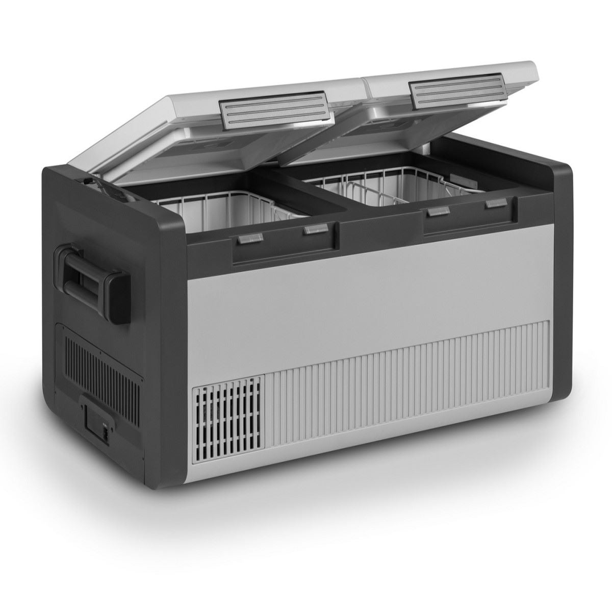 Преносим Компресорен хладилник за кола или лодка с две зони, Brunner 73 литра, Portable dual zone compressor refrigerator, camperor caravan