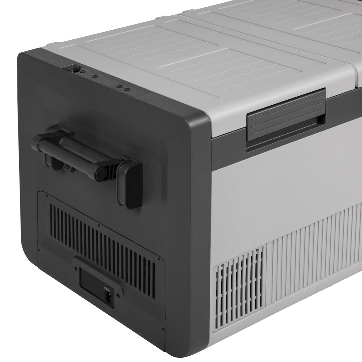 Преносим Компресорен хладилник за кола или лодка с две зони, Brunner 73 литра, Portable dual zone compressor refrigerator, camperor caravan