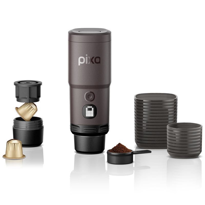 Wacaco Pixapresso компактна кафемашина на батерия за кемпер, каравана и ванлайф