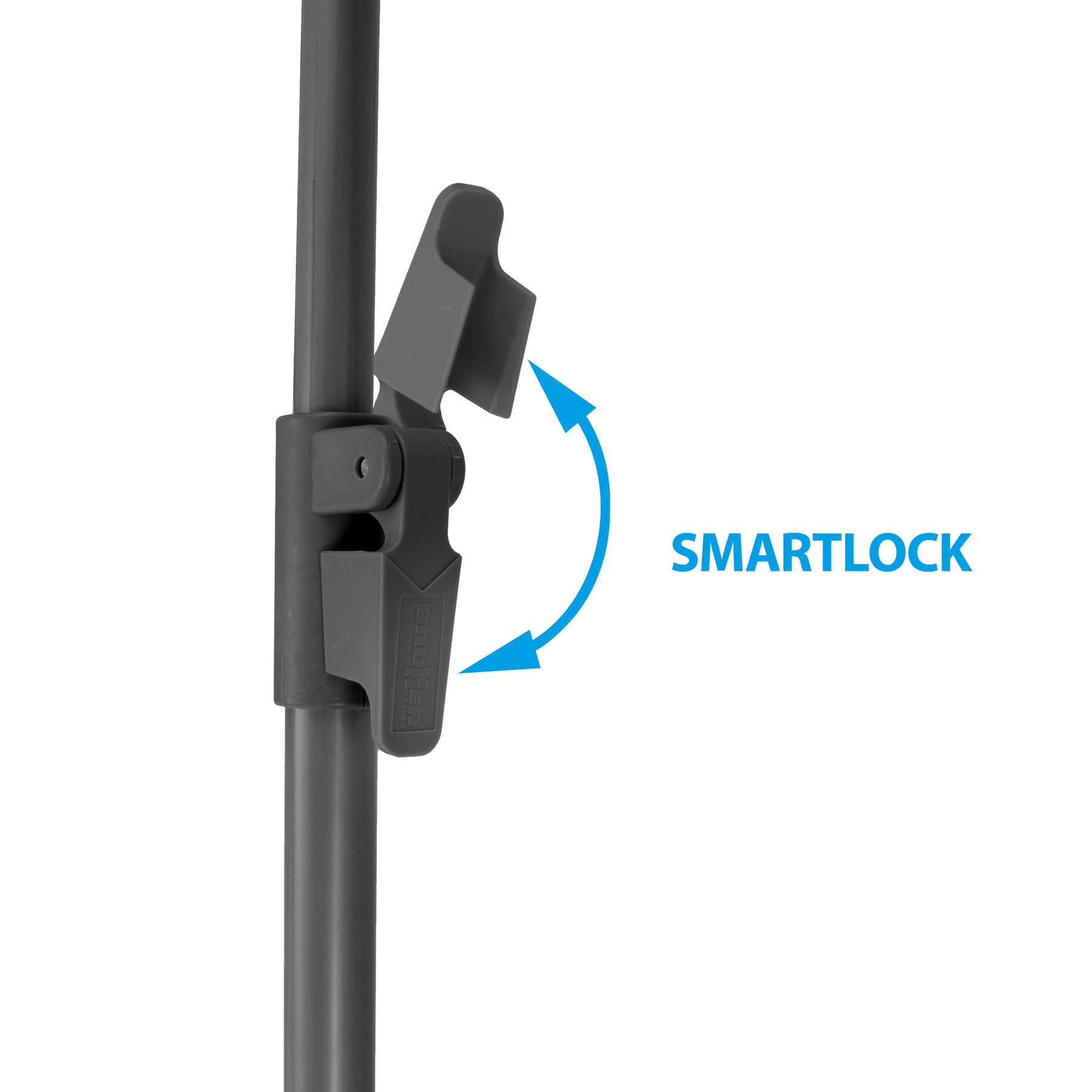 Механизъм SmartLock на сгъваема маса BRUNNER LINEAR, устойчив на вода и топлина, идеален за къмпинг | GoCampy.com