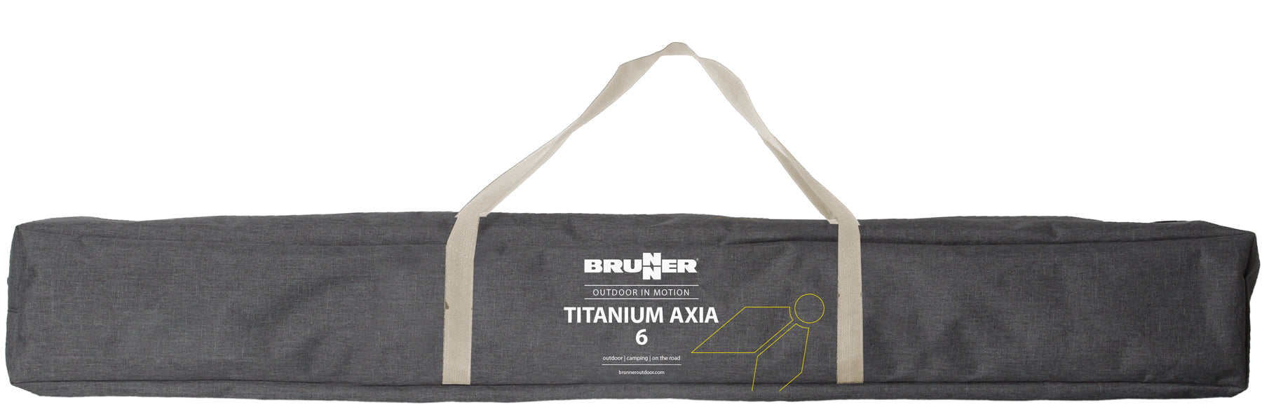 Калъф за сгъваема къмпинг маса BRUNNER TITANIUM AXIA за стабилност и компактност | GoCampy.com