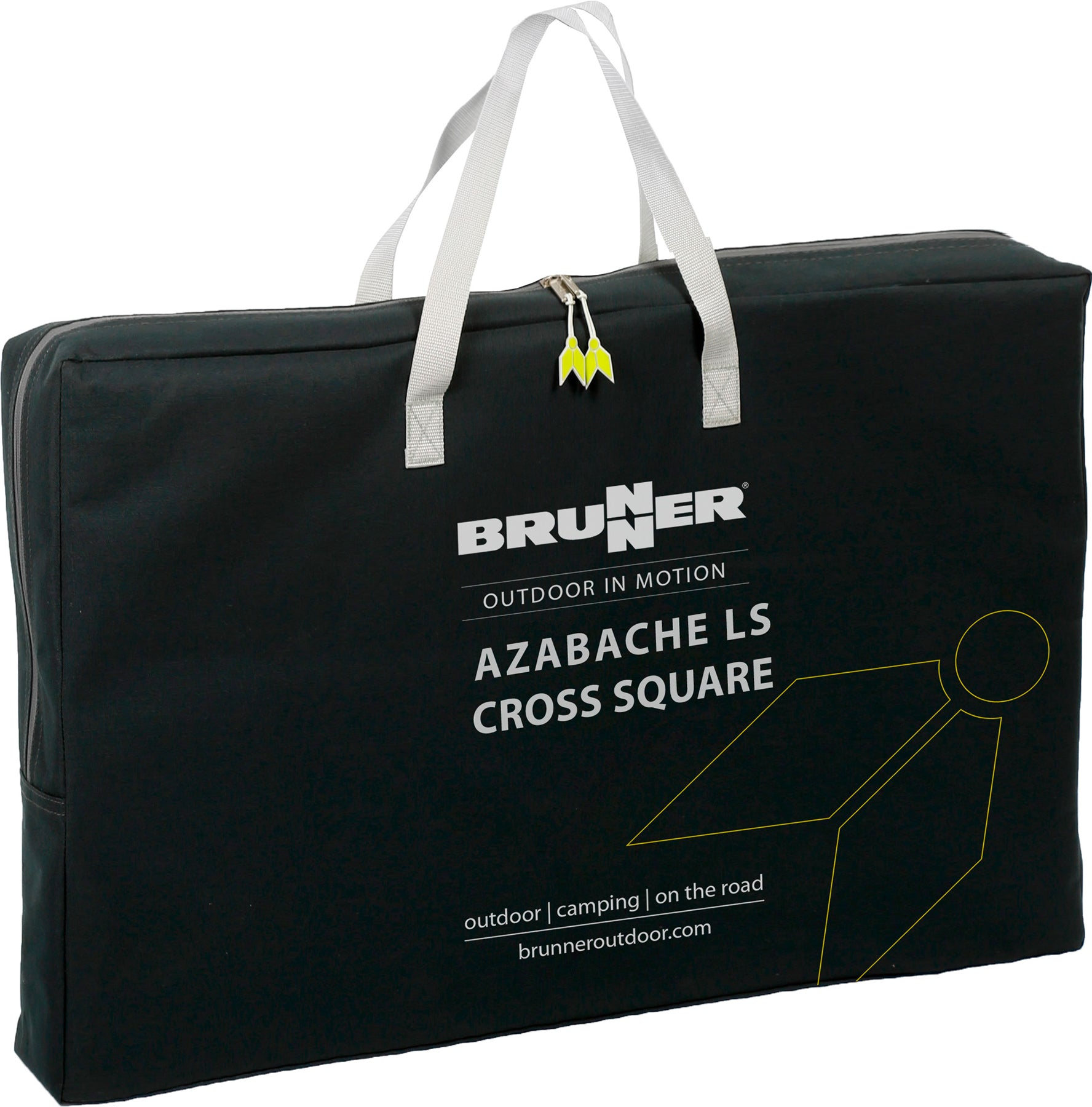 Преносим Къмпинг Шкаф BRUNNER AZABACHE LS CROSS SQUARE в калъф за съхранение | GoCampy.com