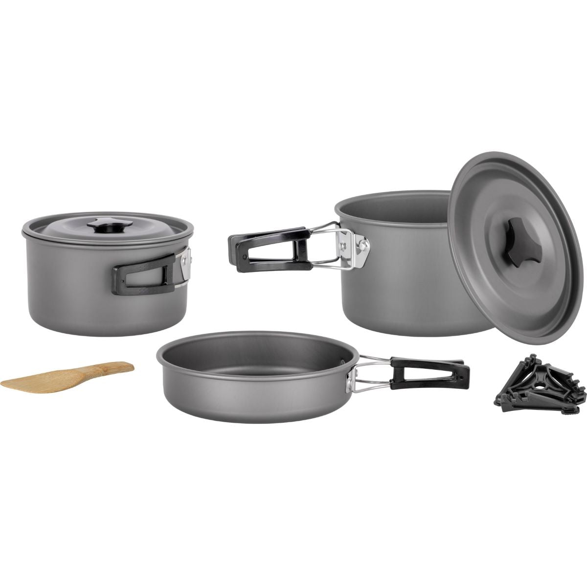 Ултралек комплект за готвене Brunner PACKPOT ULTRALITE 20 с анодизирани съдове за къмпинг | GoCampy.com