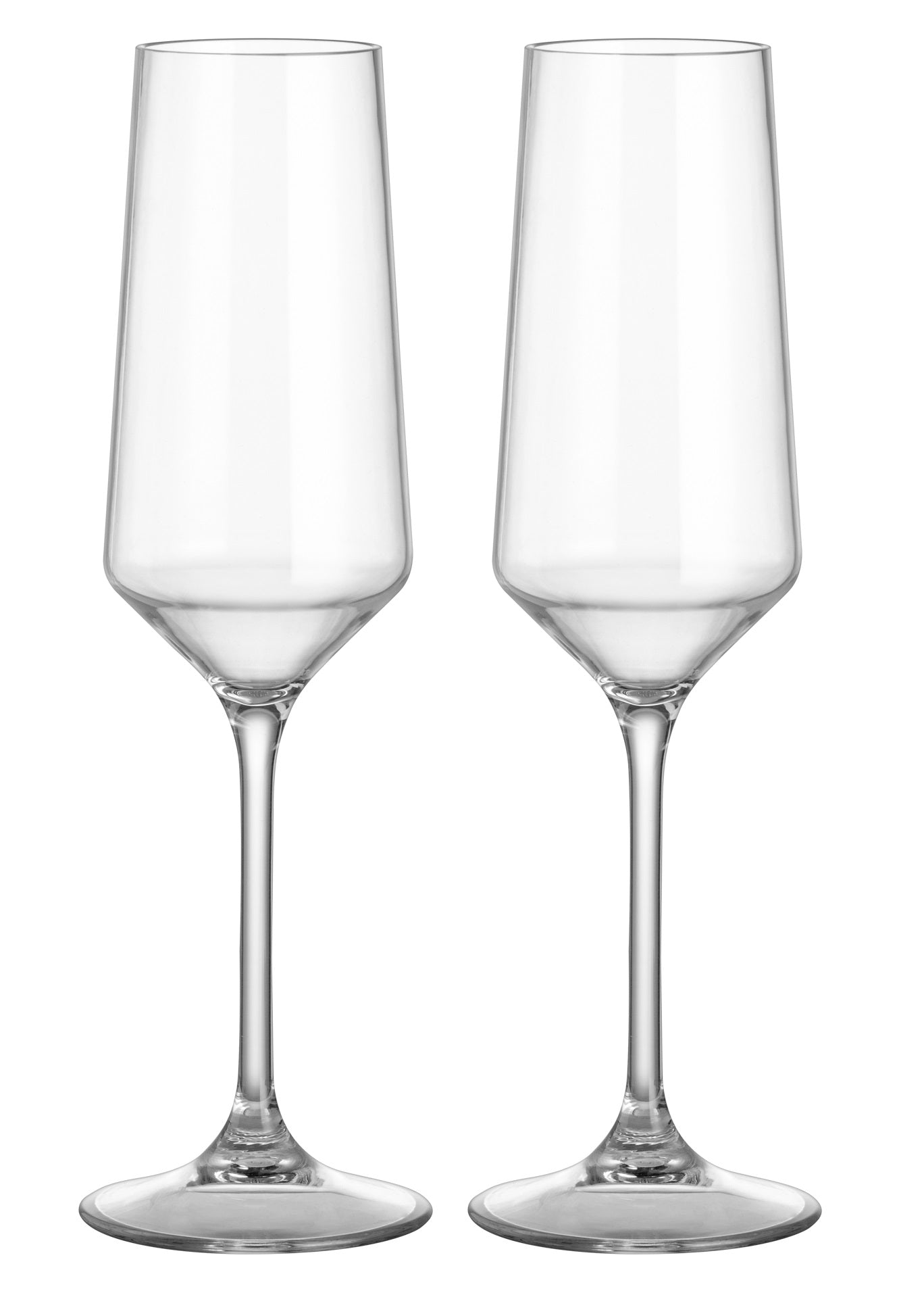 Чаши за вино от нечуплив материал за кемпер къмпинг или пикнинк. Polycarbonate material Brunner italian design prosecco glass