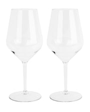 Чаши за вино от нечуплив материал за кемпер къмпинг или пикнинк. Polycarbonate material Brunner italian design Aperol glass