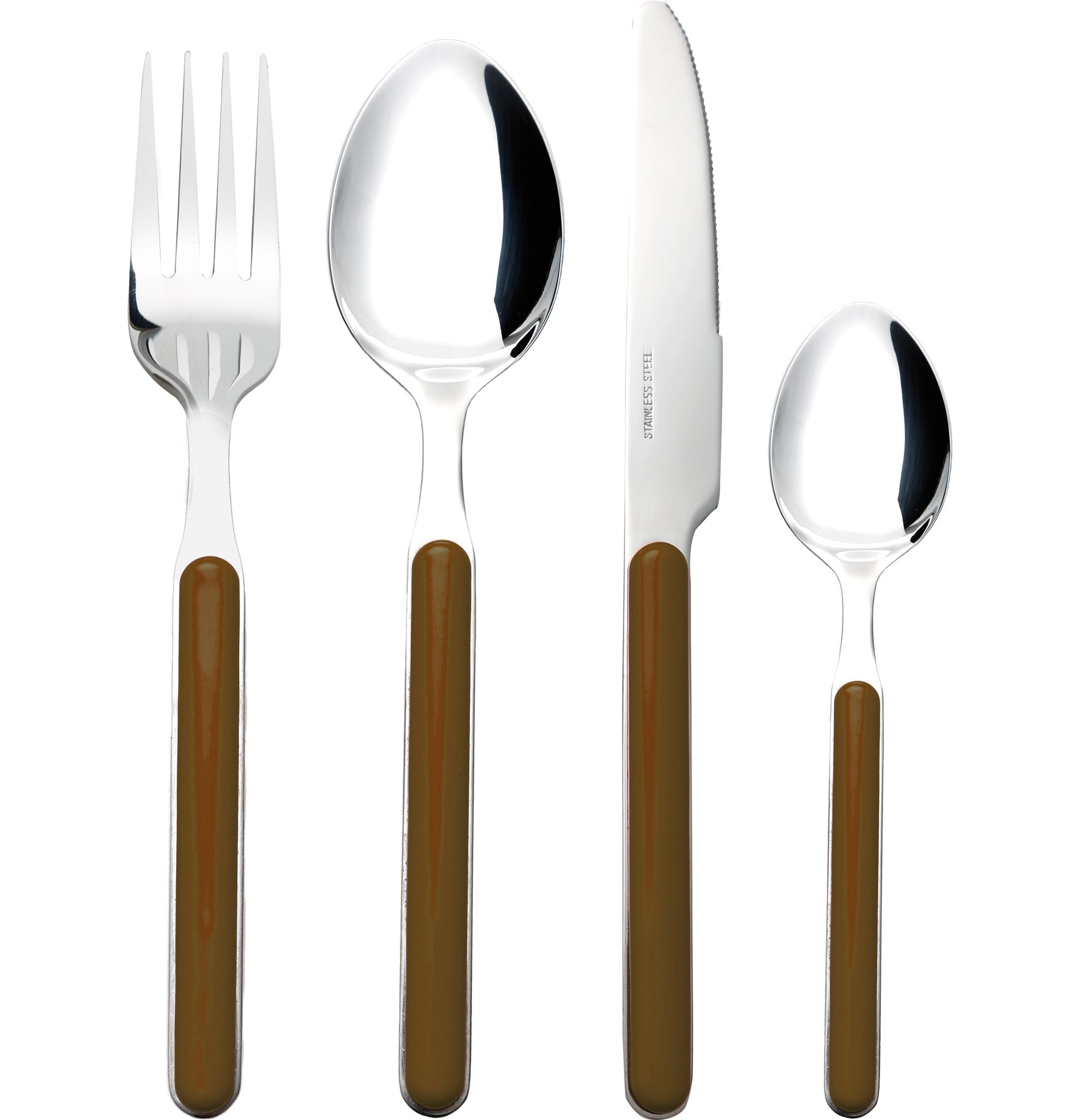 Прибори за хранене за къмпинг, вилици, ножове, лъжици 12 части, Cutlery set for camping BRUNNER Italia