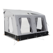 Надуваема тента Dometic Rally AIR Tour 390, монтирана към каравана / Dometic Rally AIR Tour 390 inflatable awning mounted on caravan