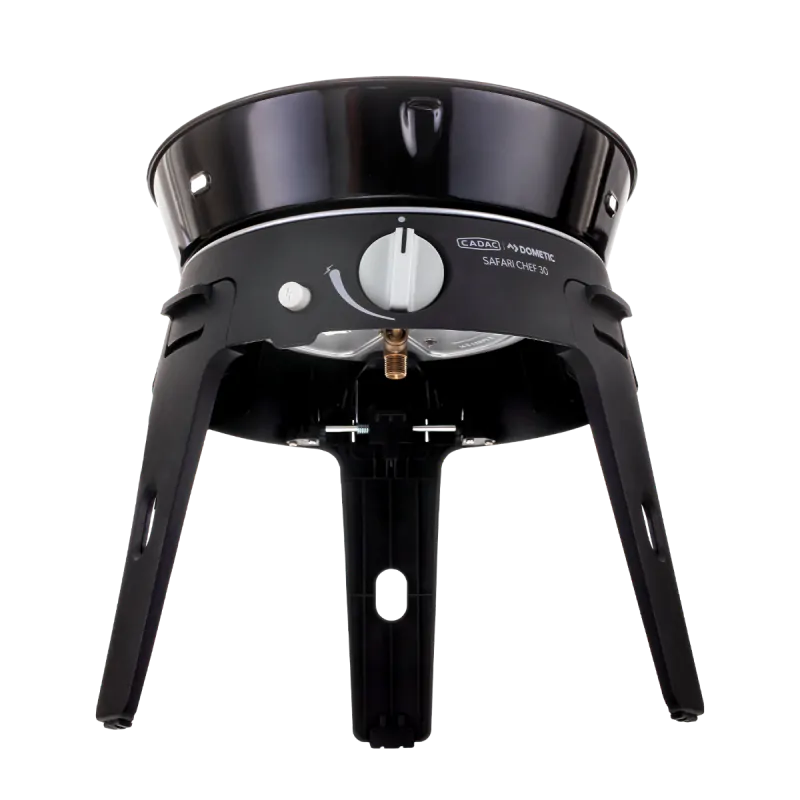 Газово барбекю CADAC Safari Chef 30 LP Deluxe за къмпинг, преносимо и леко, идеално за на открито | GoCampy.com