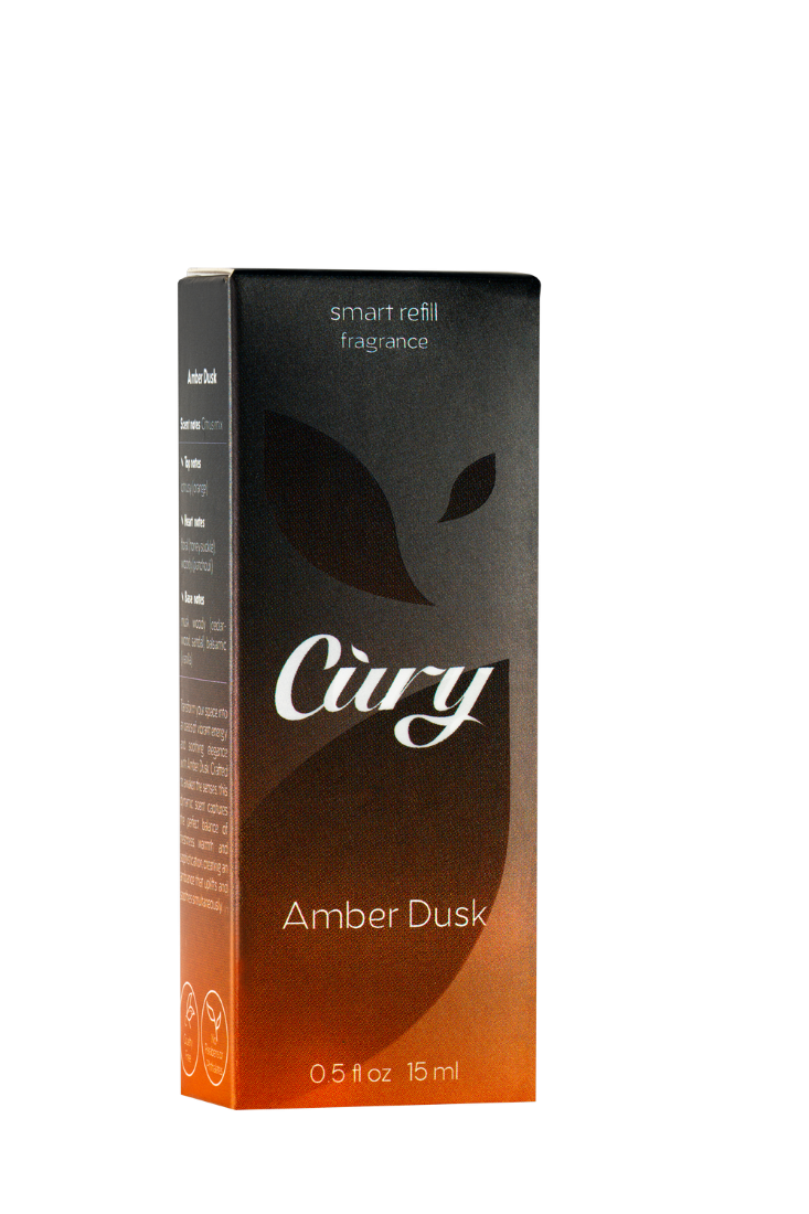 Cury пълнители – премиум аромати и защита от насекоми, Amber Dusk, аромат за кемпер и каравана