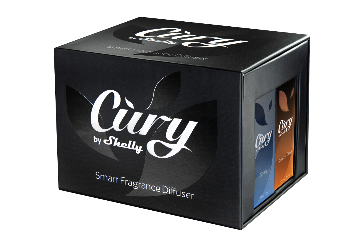Cury Smart Scent – интелигентна система за аромат и защита за кемпер и каравана, комплект с пълнители.