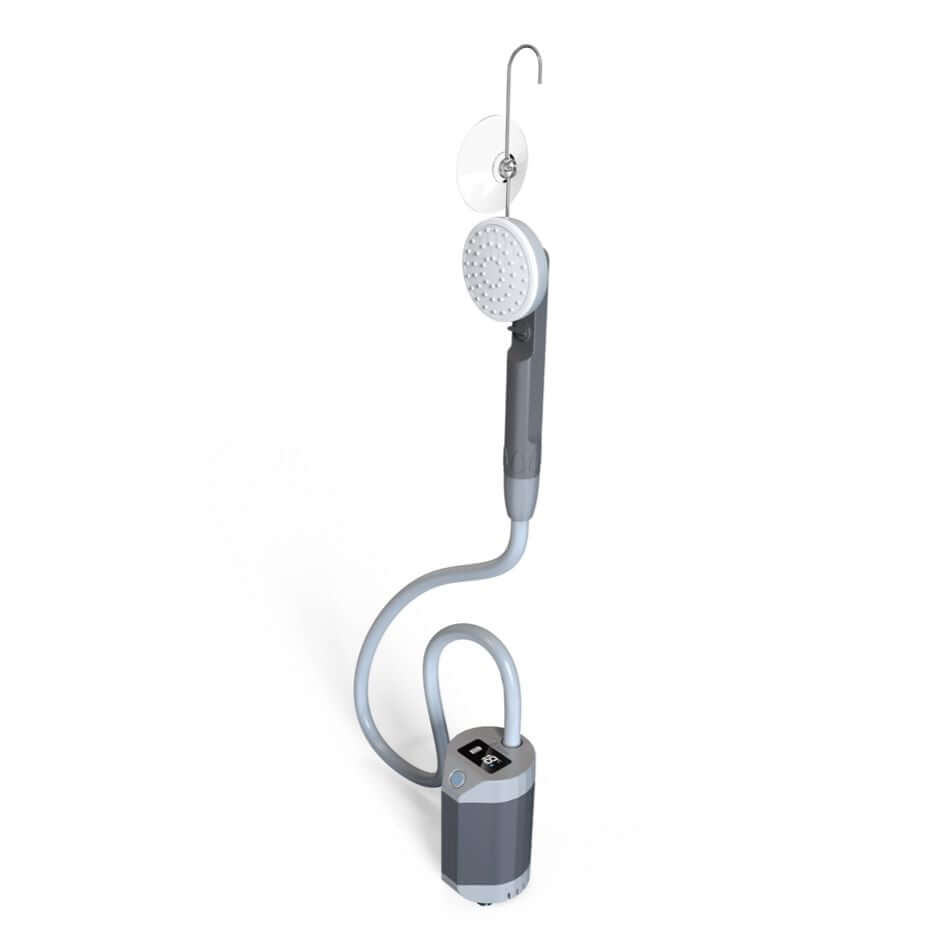 Berger portable shower head with rechargeable battery