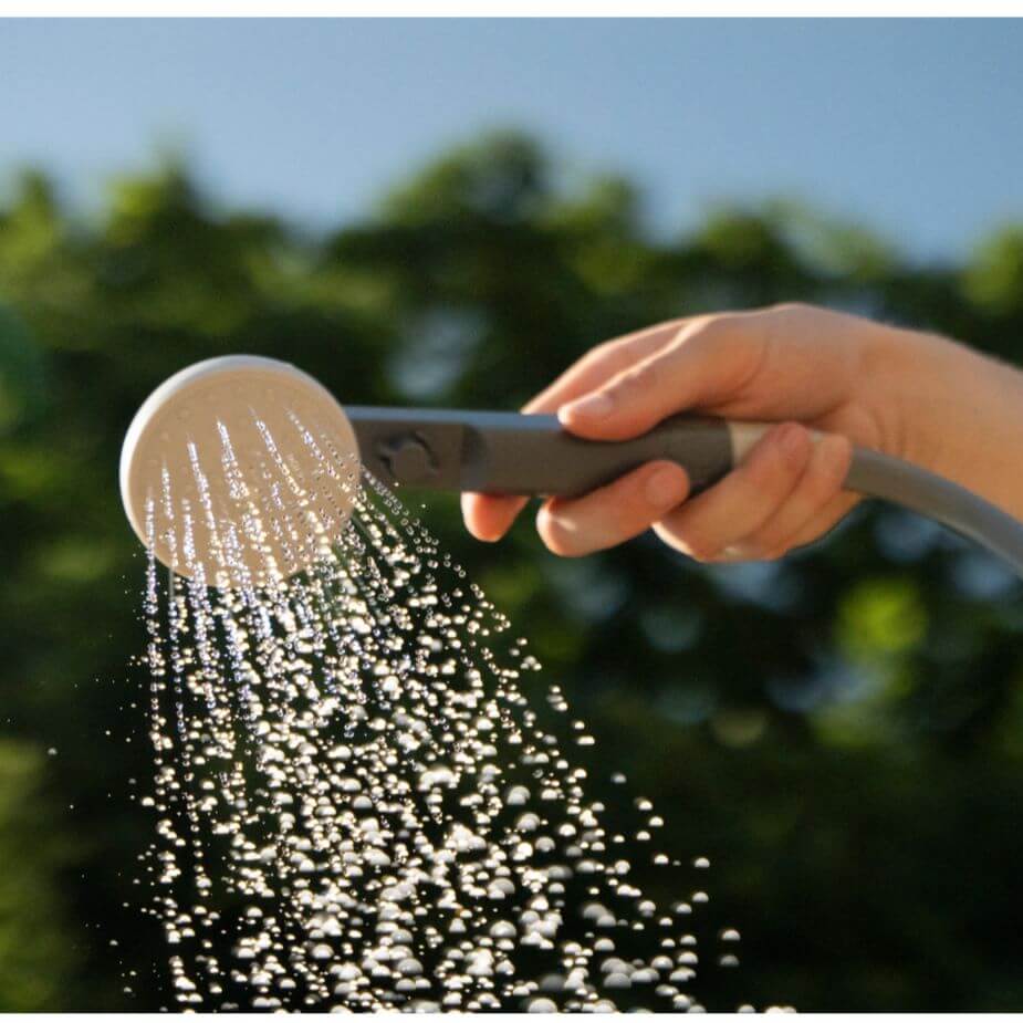 Berger portable shower head with rechargeable battery