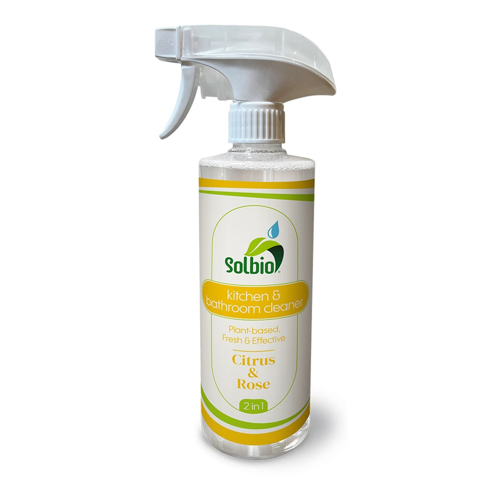 Solbio еко почистващ препарат за баня и кухня 500 ml – натурален, биоразградим, без хлор и фосфати