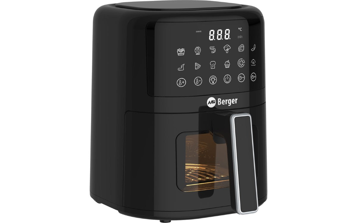 Berger VanFry Airfryer 4,5 L – еър фрайър с горещ въздух, 1400 W