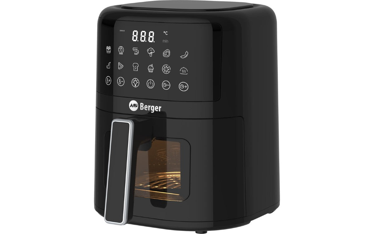 Berger VanFry Airfryer 4,5 L – еър фрайър с горещ въздух, 1400 W