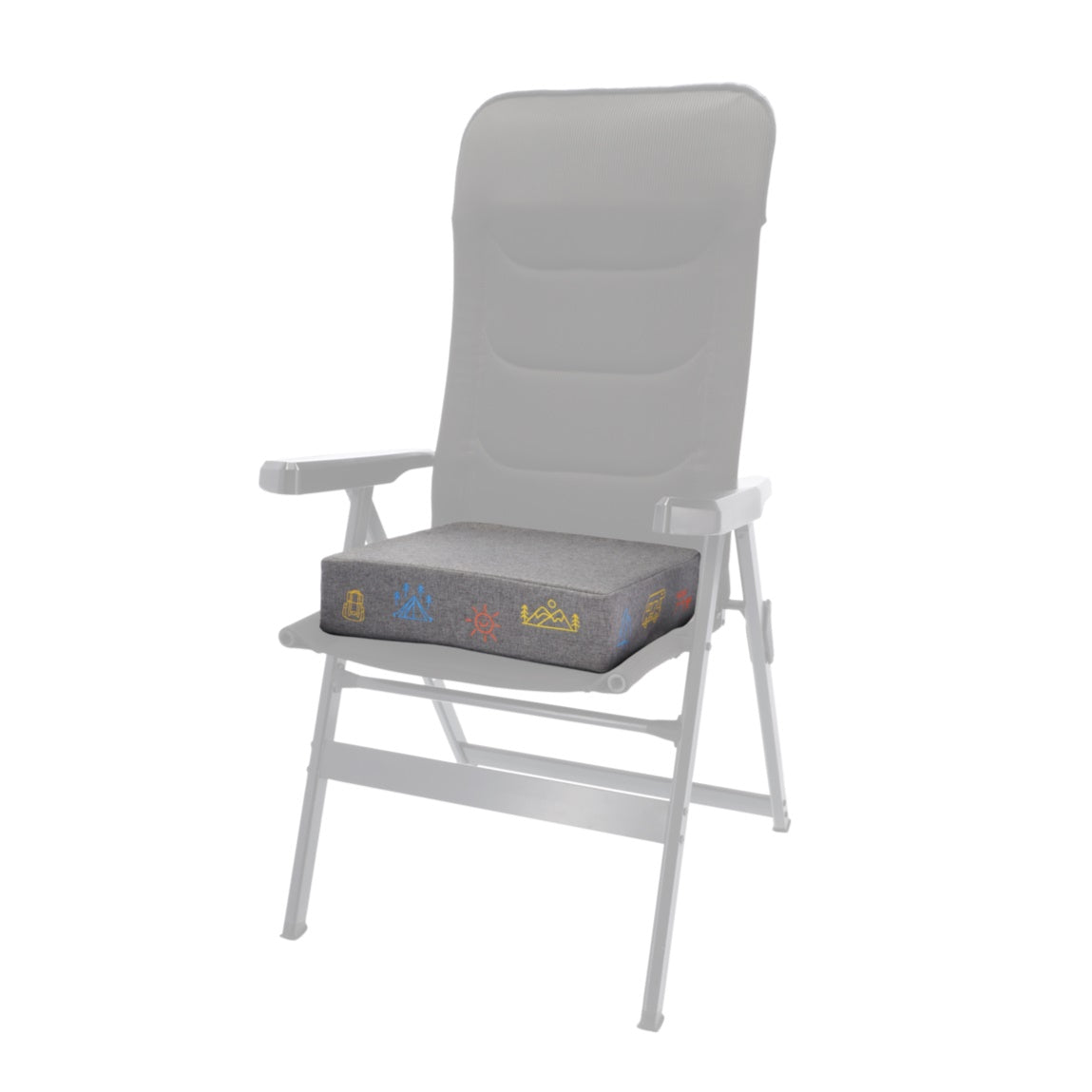 Повдигаща възглавница за стол за деца над 3г BERGER, къмпинг аксесоари за грижа и защита, налично оборудване Gocampy.