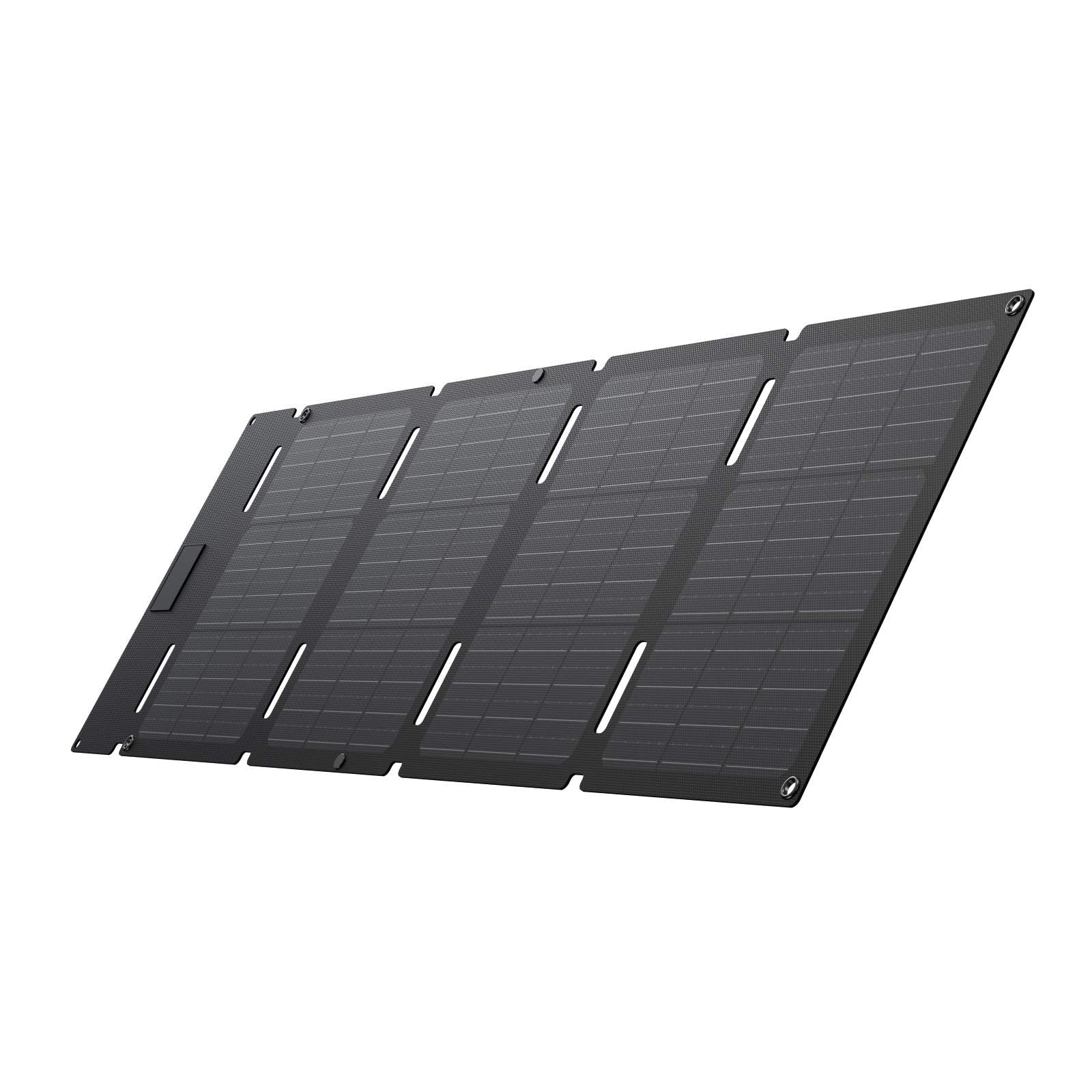 Преносим сгъваем соларен панел EcoFlow 45W, идеален за къмпинг и зареждане на електроника.