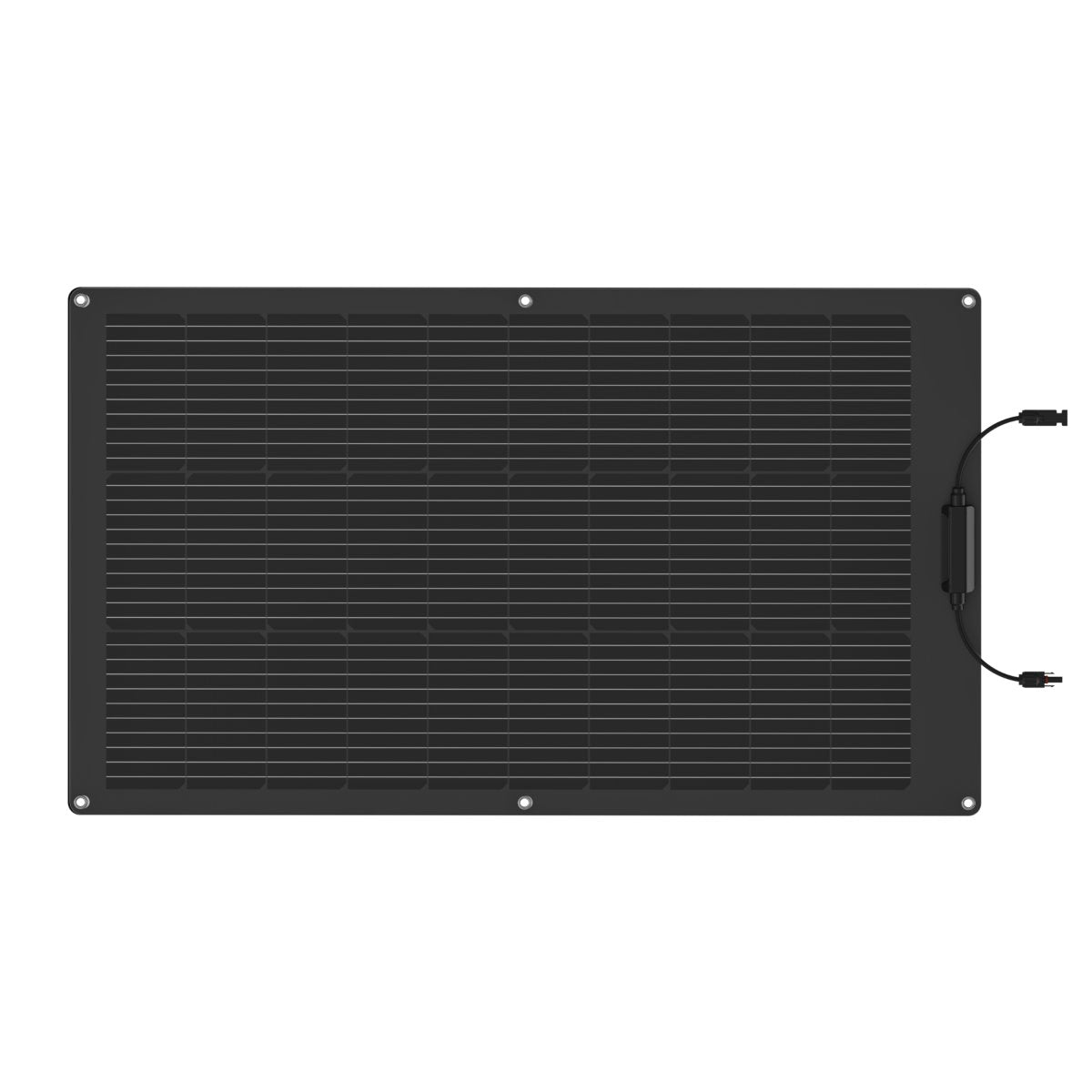 Гъвкав соларен панел EcoFlow 100W за кемпер или кола, лек и издръжлив, идеален за къмпинг приложения | GoCampy.com