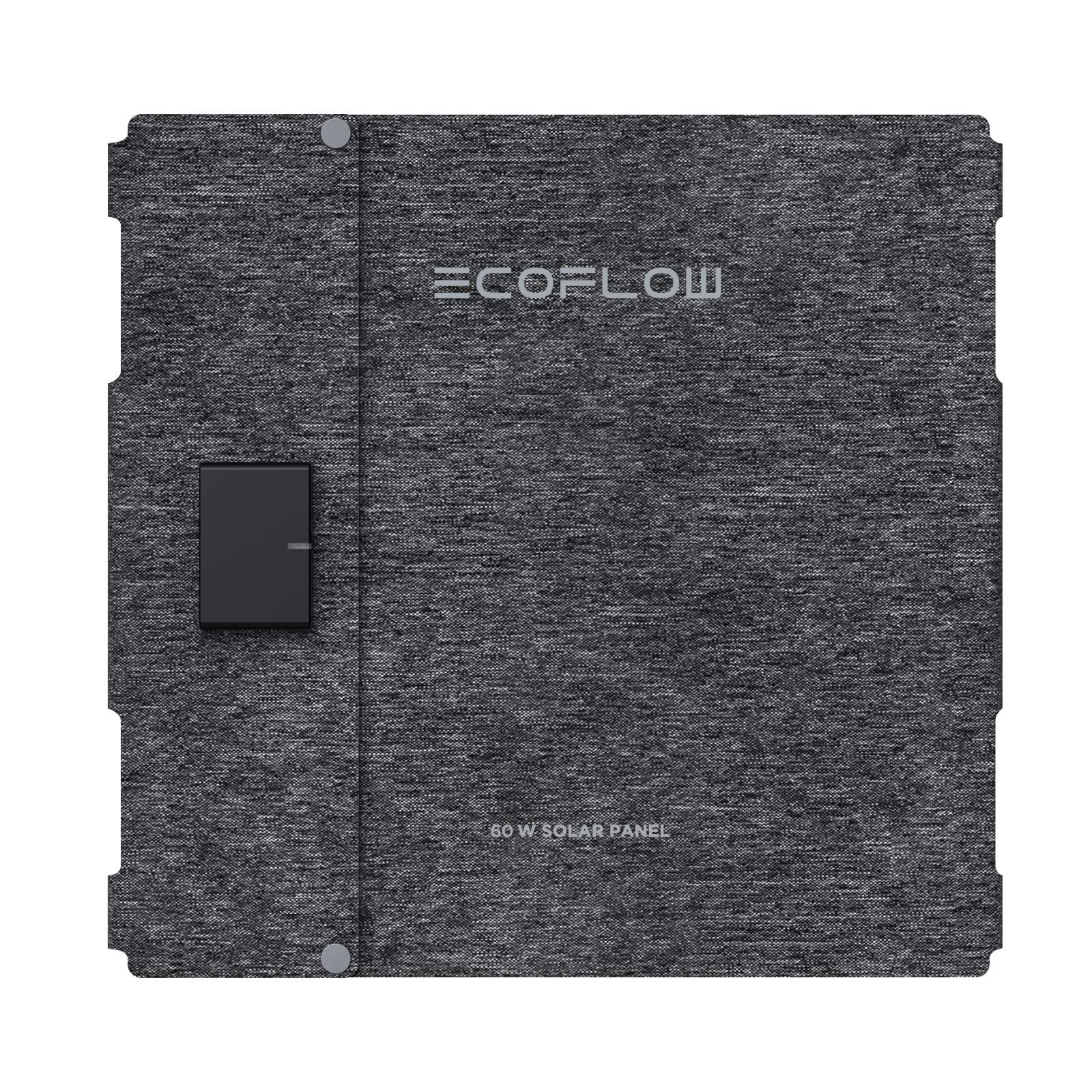 Преносим соларен панел EcoFlow 60W, сгъваем, за зареждане на устройства на къмпинг.
