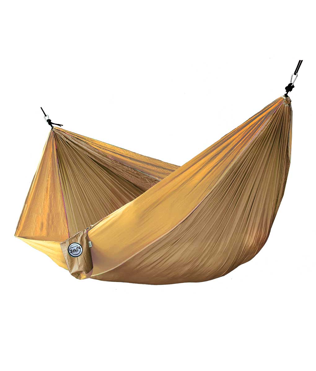 Hammock tourist, ultraligh, strong, modern design various colors, for camping and park. Хамак, лек, туристически, за парк, дървета, модерен дизайн и цветове, с въжета и карабинери