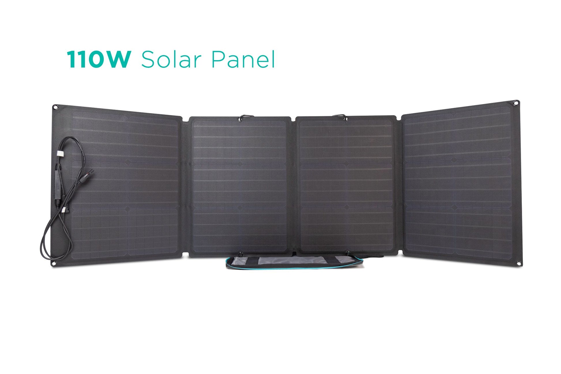 Преносим соларен панел високо качество EcoFlow 110w вата, издръжлив с висока производителност. Portable solar panel, durable waterproof, водоустойчив