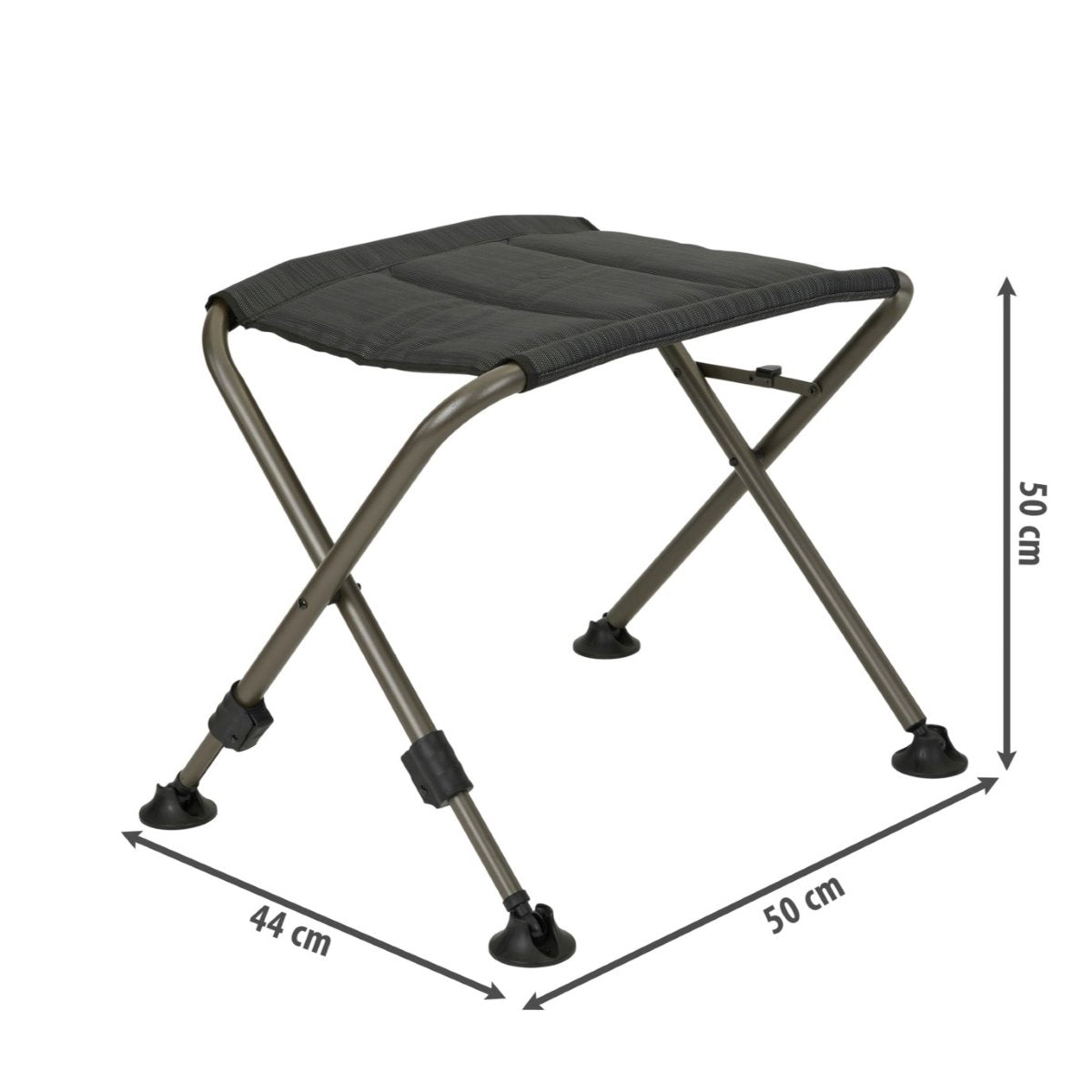 Лежанка за стол BERGER SLIMLINE, преносима и регулиране, идеална за къмпинг | Portable adjustable footstool for camping
