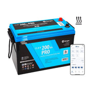Berger LiFePO4 батерия 200Ah 12V с Bluetooth и вградено отопление