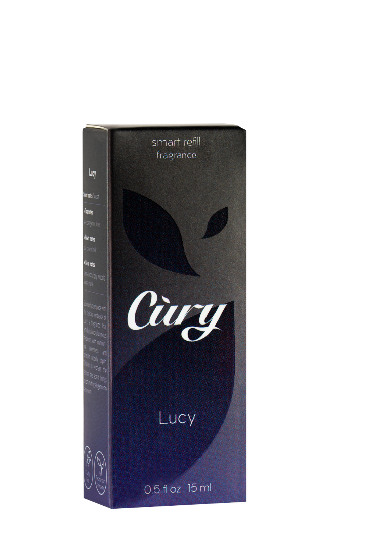 Cury пълнители – премиум аромати и защита от насекоми; аромат Lucy в опаковка 15 мл.
