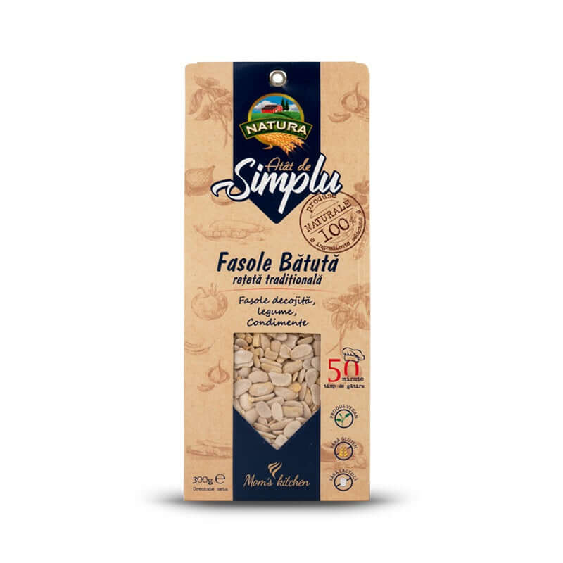 Опаковка Фасоле Батутъ Natura 300g, традиционна рецепта | GoCampy.com