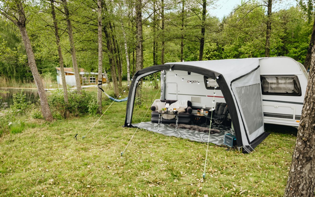 Berger Sombra Air Pro надуваем сенник за каравана – 3, 4 и 5 m