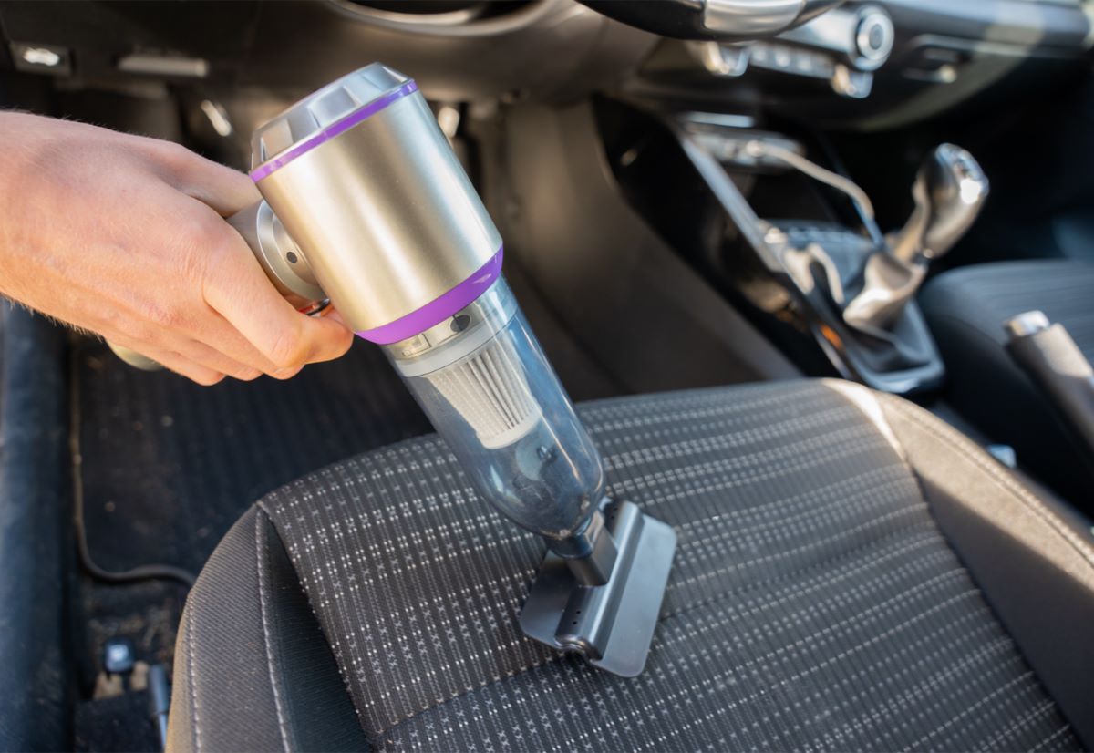 Berger RoadDust преносима акумулаторна прахосмукачка за кемпер и автомобил, 100 W, USB-C