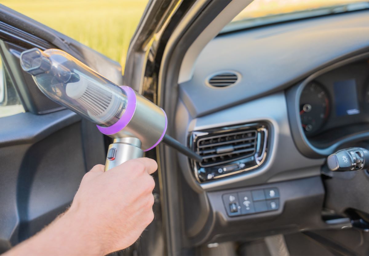 Berger RoadDust преносима акумулаторна прахосмукачка за кемпер и автомобил, 100 W, USB-C