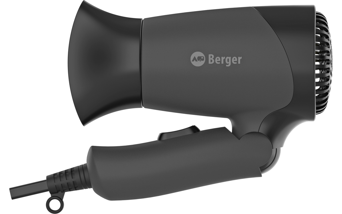 Berger TravelBreeze 12V сгъваем сешоар за автомобил и кемпер – 120 W