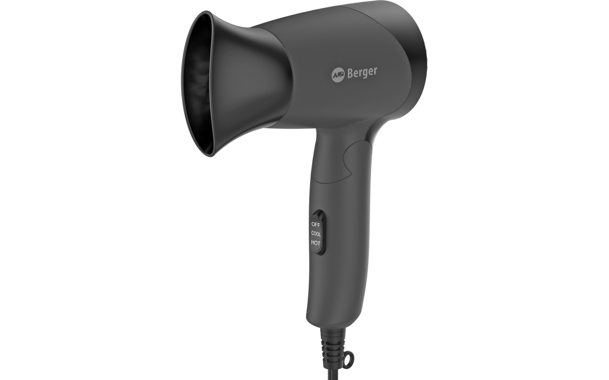 Berger TravelBreeze 12V сгъваем сешоар за автомобил и кемпер – 120 W