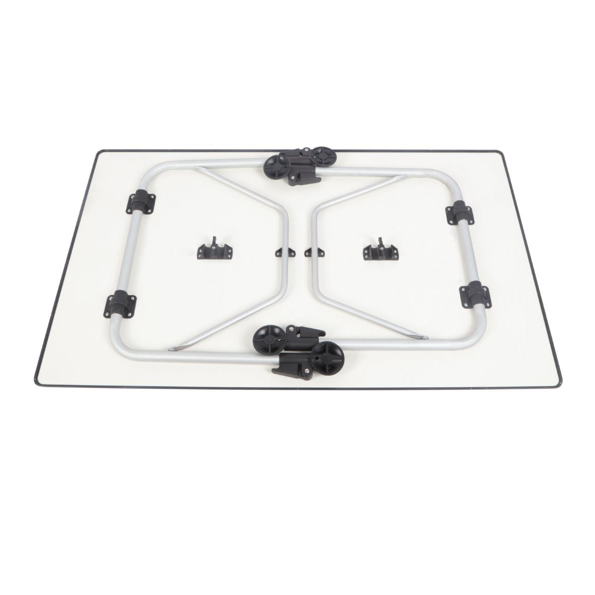 Sturdy folding camping table with hard top Berger Ivalo 115 x 70 cm