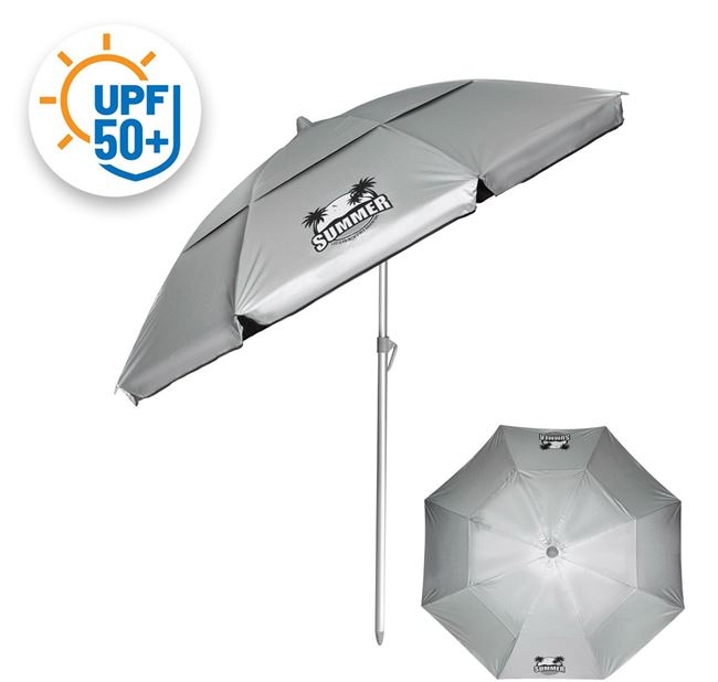 beach umbrella, strong, UPF 50+, windproof, плажен чадър, УВ фактор, ветроустойчив, здрав, дебела сянка