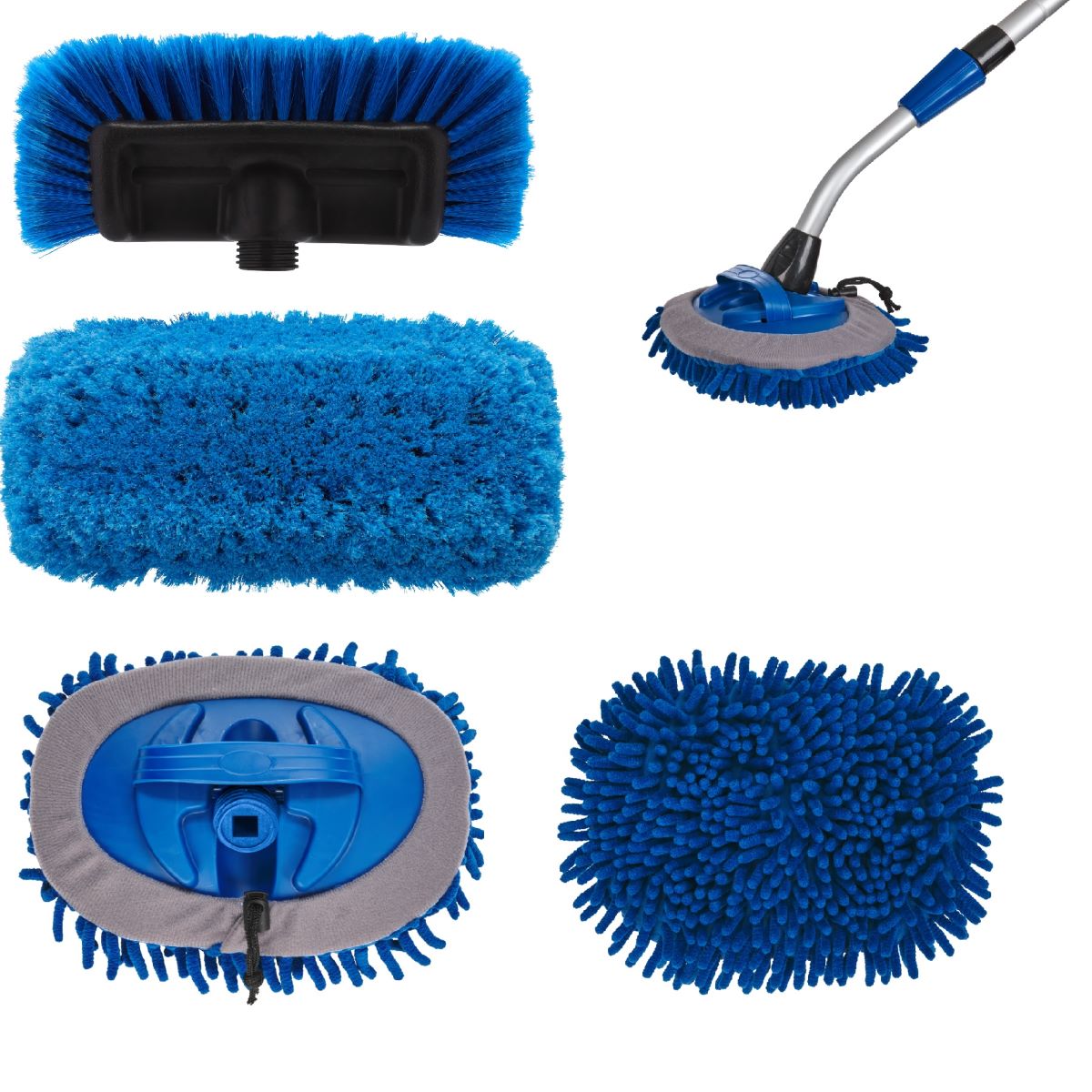 Телескопична четка за миене на кемпер Berger 3 в 1